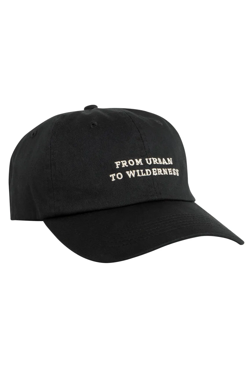 From Urban to Wilderness Cap Black