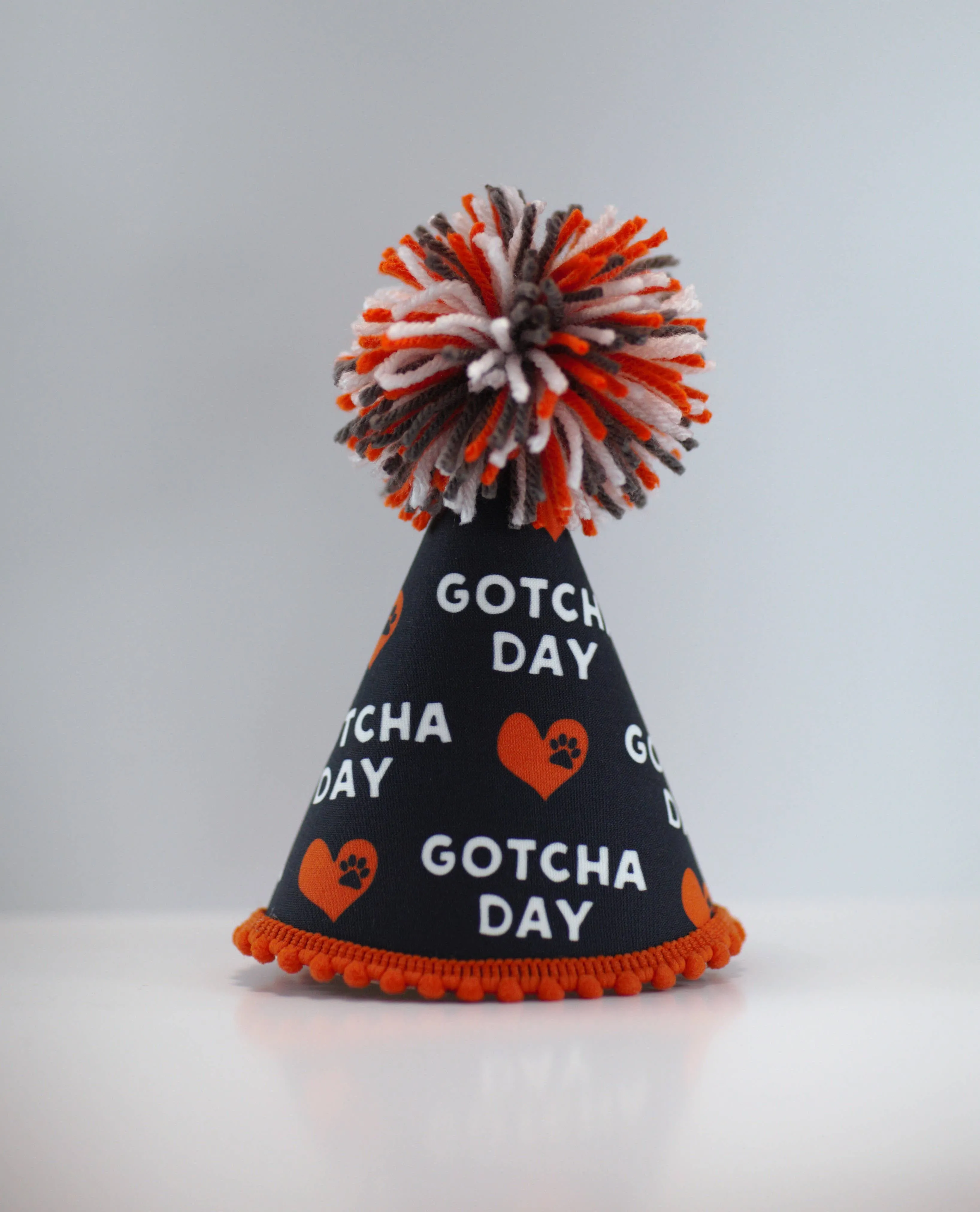 Gotcha Day Pet Party Hat - Fun Photo Prop / Handcrafted