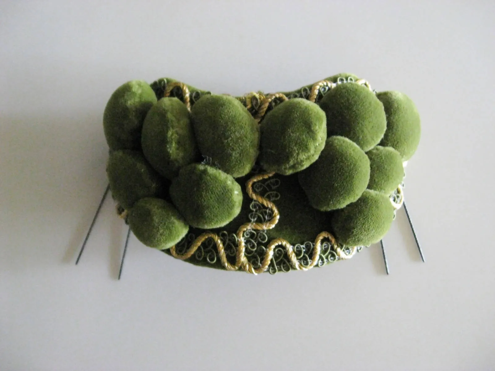 Grape head dress