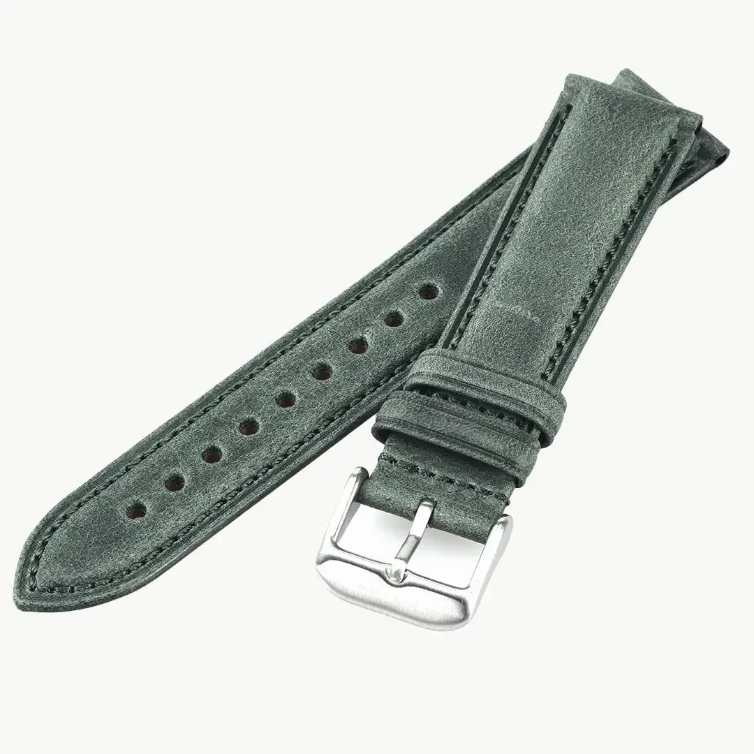 Green Leather Strap