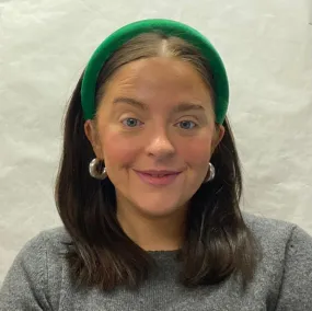 Hairband - Velvet Kelly Green