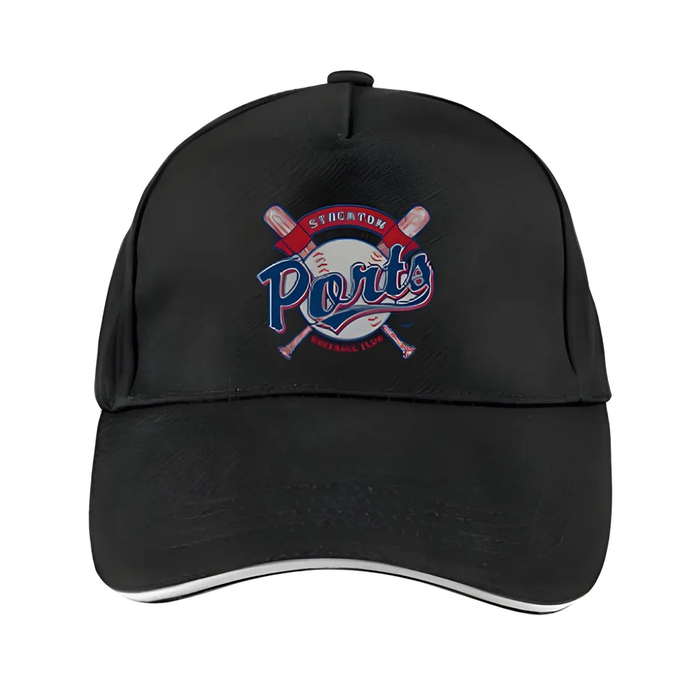 Hats & Headwear - COTTON - Baseball Cap - Jet Black
