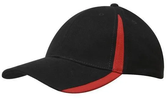 Headwear Brushed Heavy Cotton With Inserts On The Peak & Crown (4014)