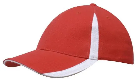 Headwear Brushed Heavy Cotton With Inserts On The Peak & Crown (4014)