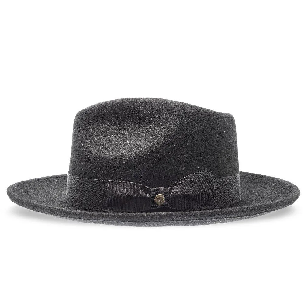Imperial - Walrus Hats White Center Dent Wool Felt Fedora Hat