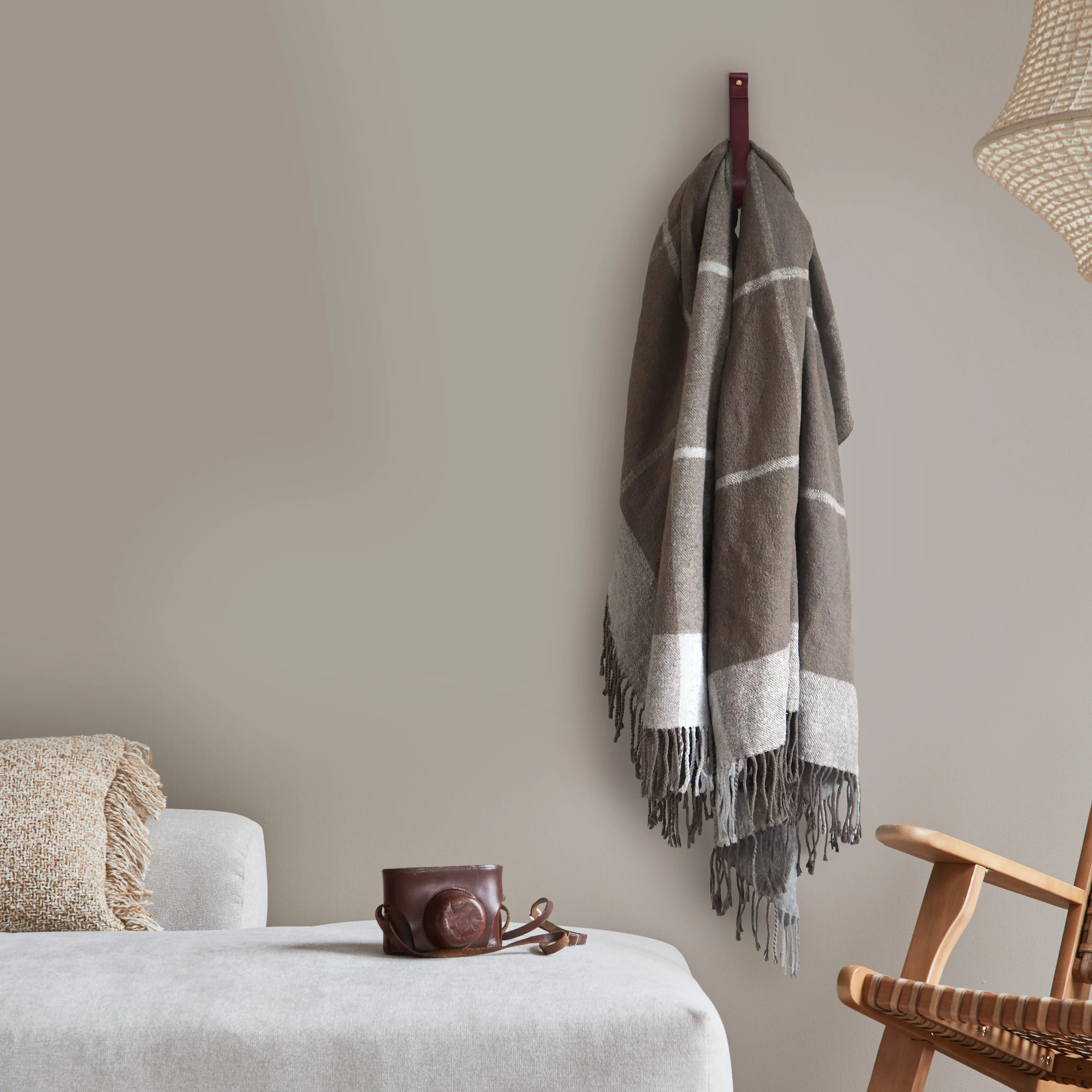 Large Leather Wall Strap