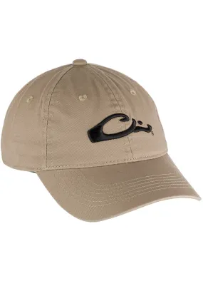 Large Logo Cap in Khaki by Drake
