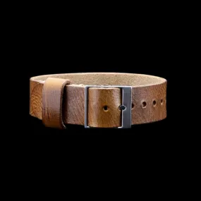 Leather Watch Strap, Classic RAF II Military 102