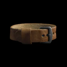 Leather Watch Strap, Classic RAF Vintage 401