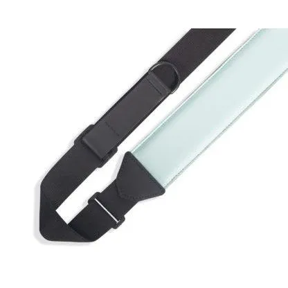 Levy MRHGS-AQU 2.5" Garment Right Height Guitar Strap, Light Blue, Aqua