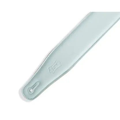 Levy MRHGS-AQU 2.5" Garment Right Height Guitar Strap, Light Blue, Aqua