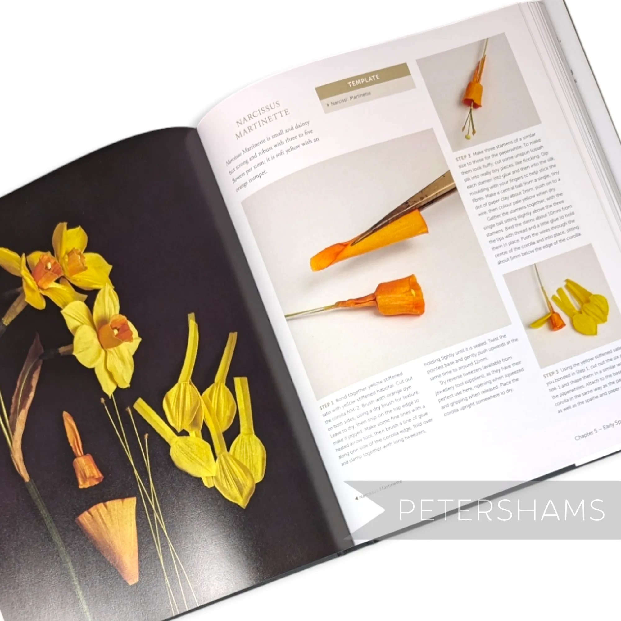 'Making Silk Flowers' Book by Anne Tomlin - with Exclusive Bookmark