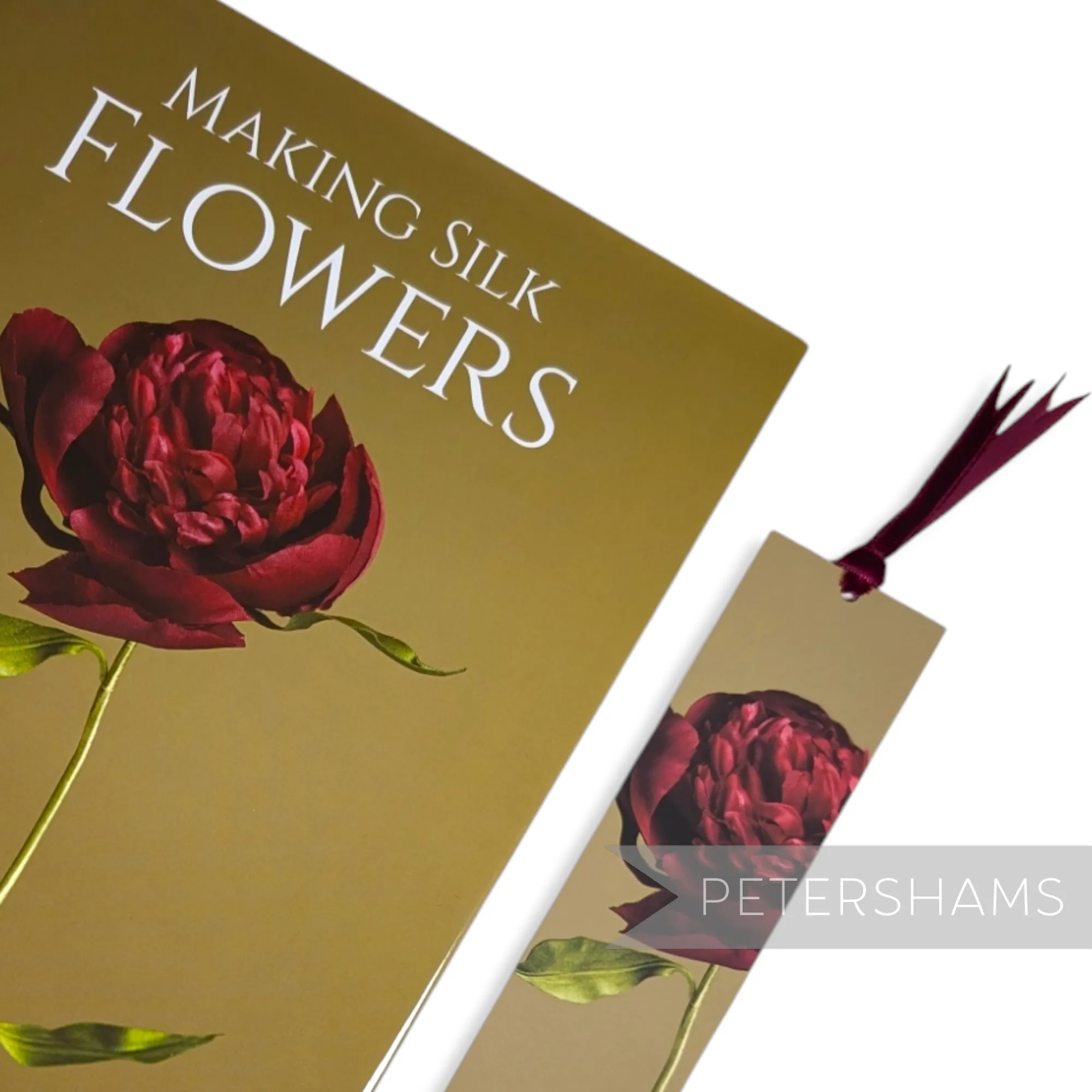 'Making Silk Flowers' Book by Anne Tomlin - with Exclusive Bookmark