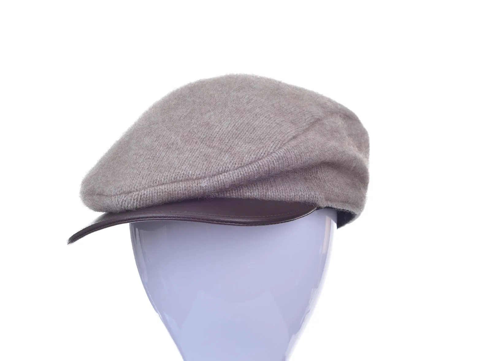 McDonald Cheesecutter Cap with Lambskin Peak