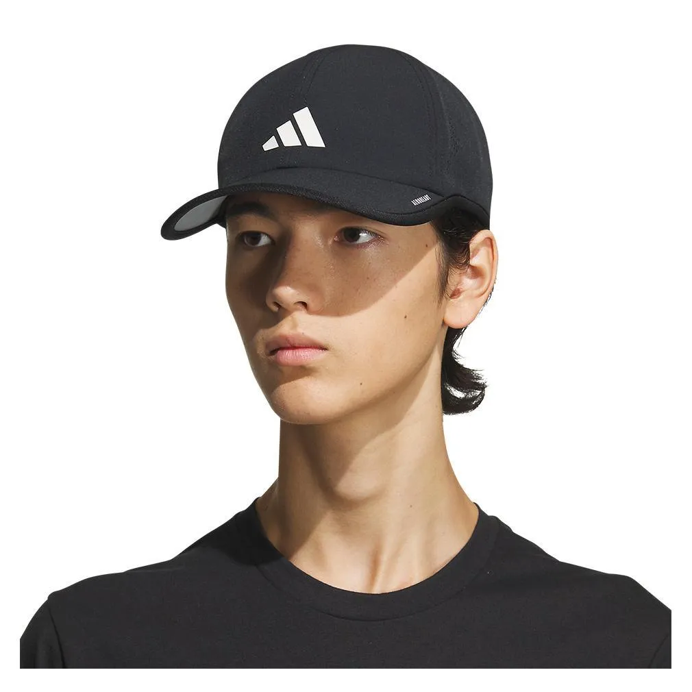 Men’s Superlite 3 Hat Black and White