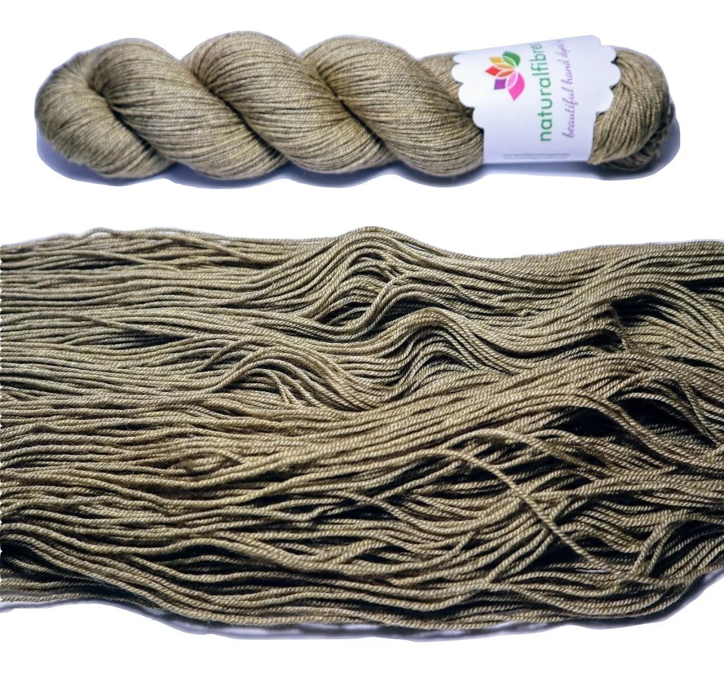 Merino Silk Yak Yarn | Antique