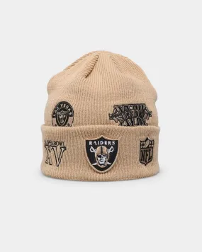 New Era Las Vegas Raiders 'Thin Knit Tumbleweed Black' Beanie Tumbleweed
