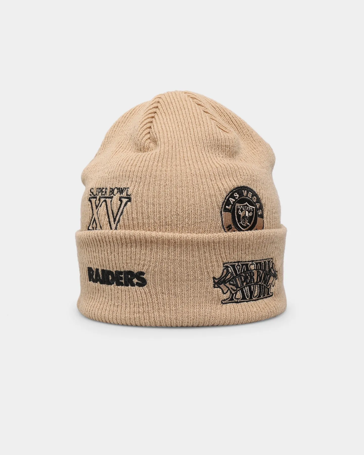 New Era Las Vegas Raiders 'Thin Knit Tumbleweed Black' Beanie Tumbleweed