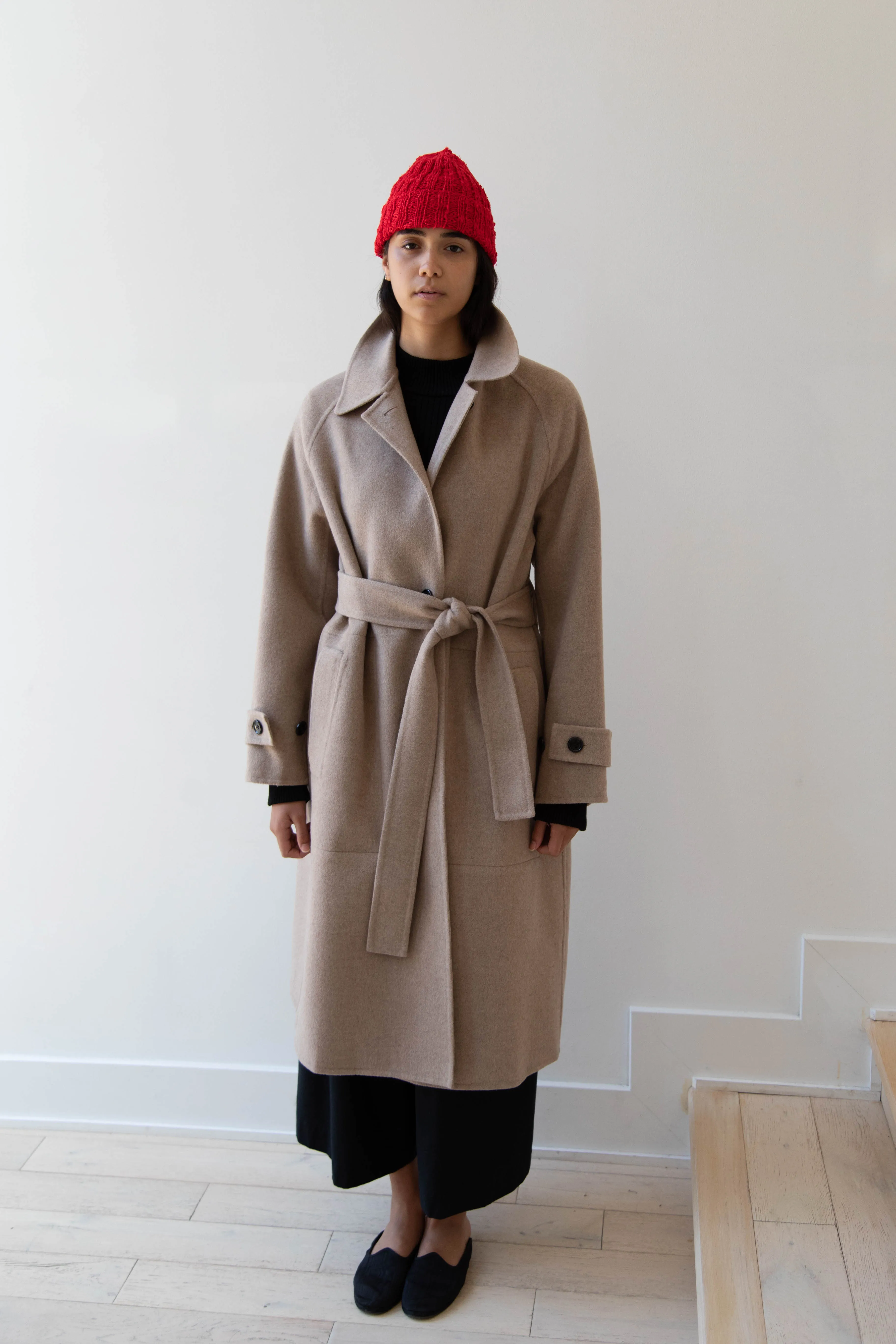 Nitto Gorro Hat in Red Silk