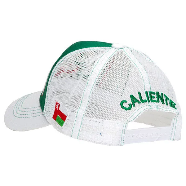 Omani White/Green/White Cap - Caliente Countries & Cities Collection