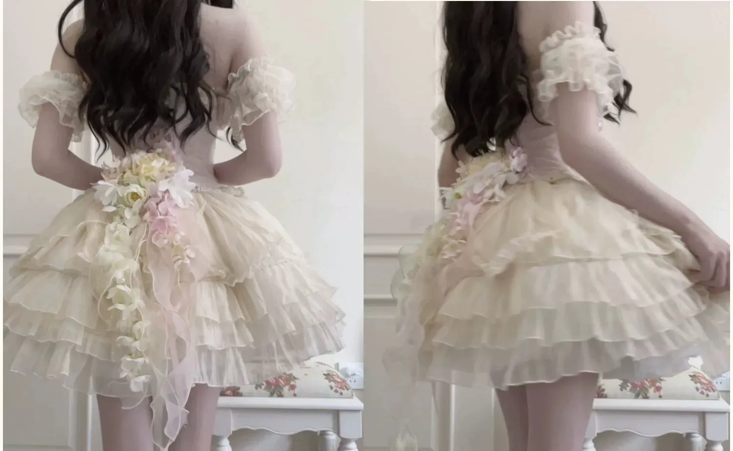 Original Design~Heart Flutter Love~Sweet Lolita Accessoriy Set and Inner Wear Multicolors