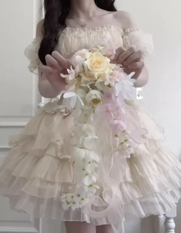 Original Design~Heart Flutter Love~Sweet Lolita Accessoriy Set and Inner Wear Multicolors