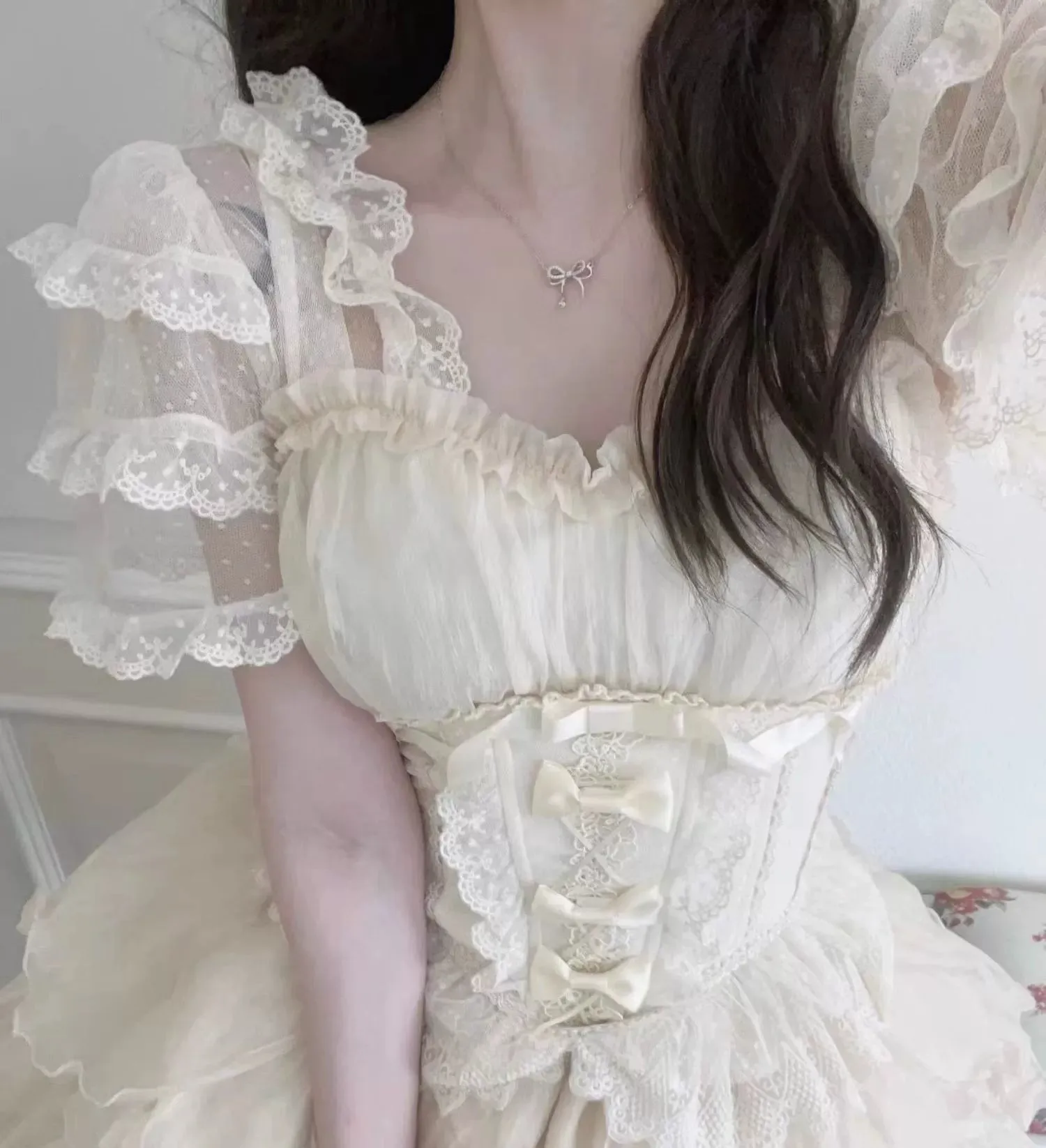 Original Design~Heart Flutter Love~Sweet Lolita Accessoriy Set and Inner Wear Multicolors