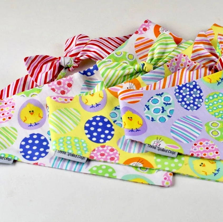 Personalized Easter Egg Bandanas with Personalization
