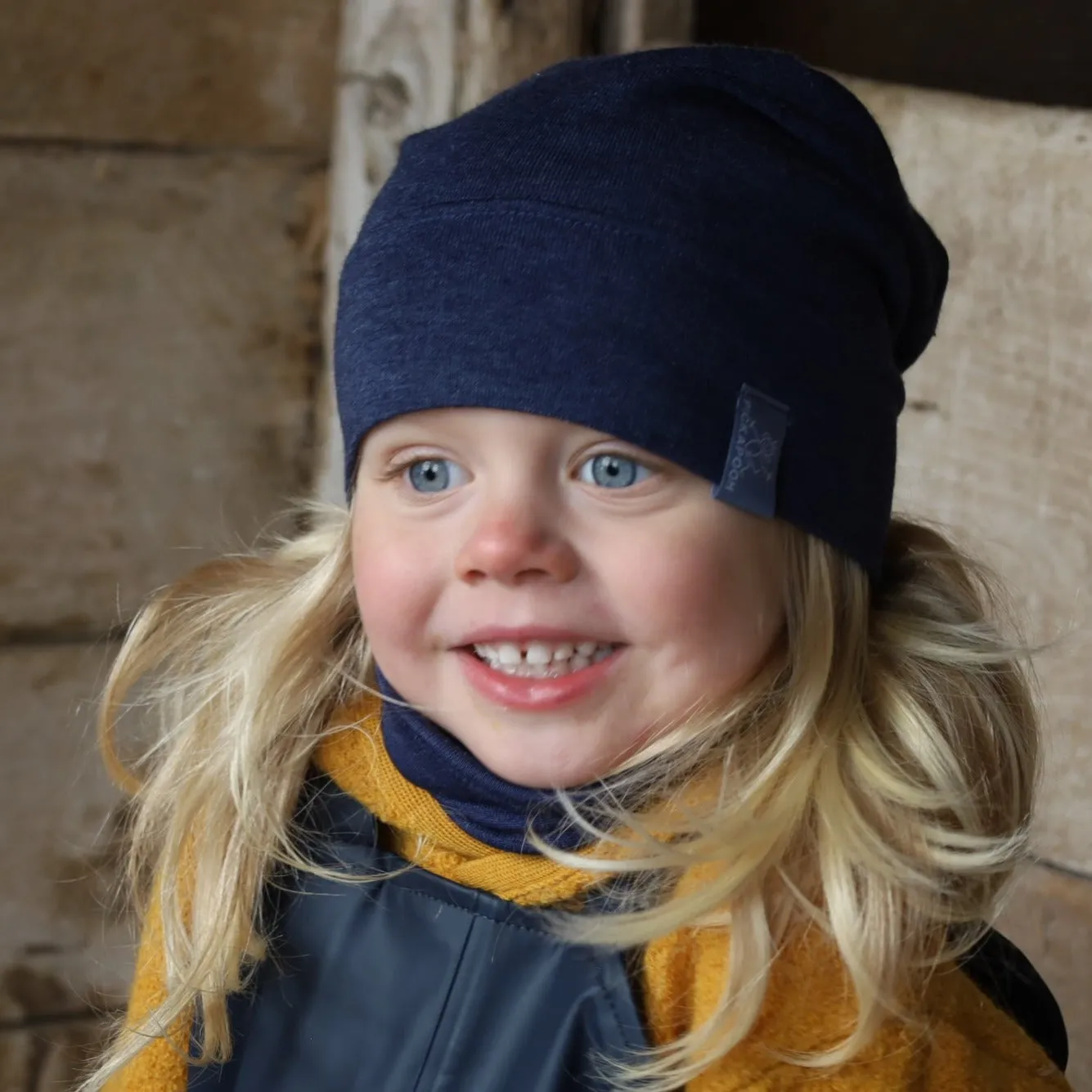 Pickapooh Toddler Rap Hat, Wool/Silk