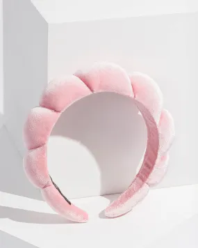 Pink Puffy Bubble Headband