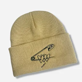 Pins and Needles Embroidered Beanie