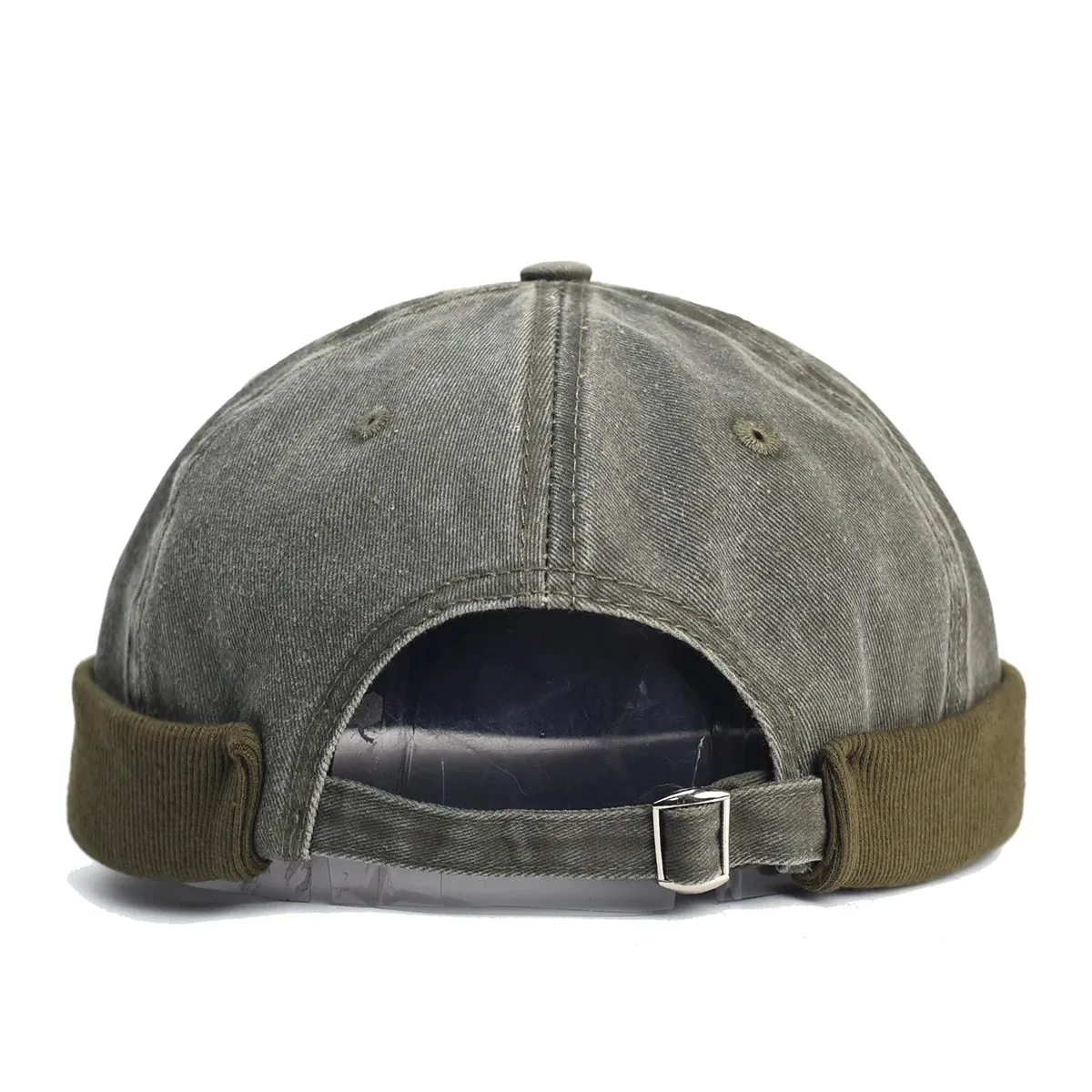 Pittsburgh Corduroy Hem Denim Docker Cap