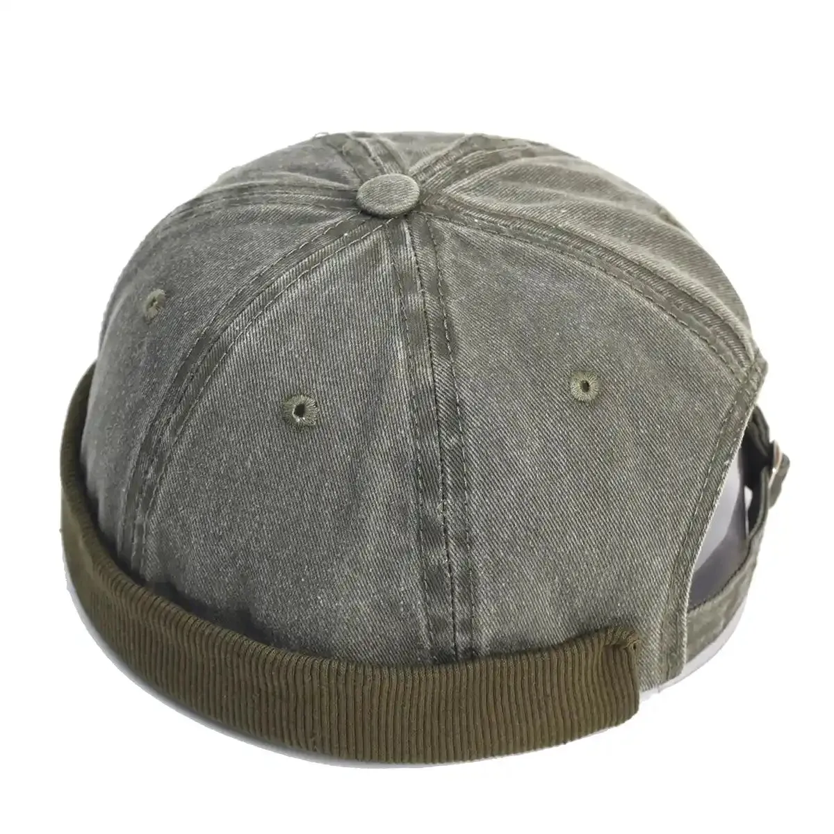 Pittsburgh Corduroy Hem Denim Docker Cap