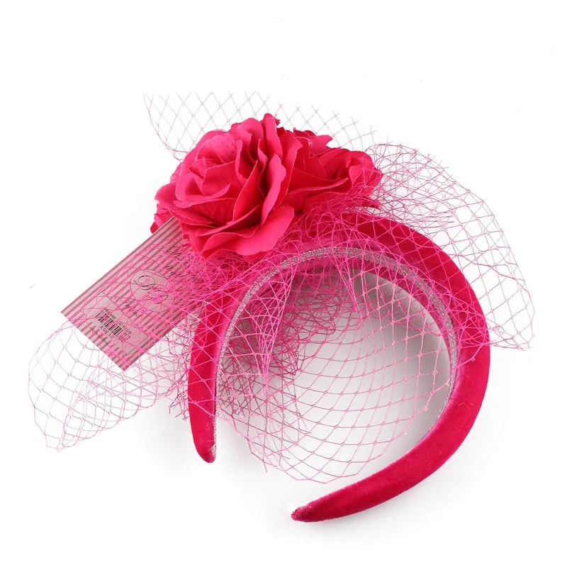 "Isla" Fascinator Headband - Multiple Colours