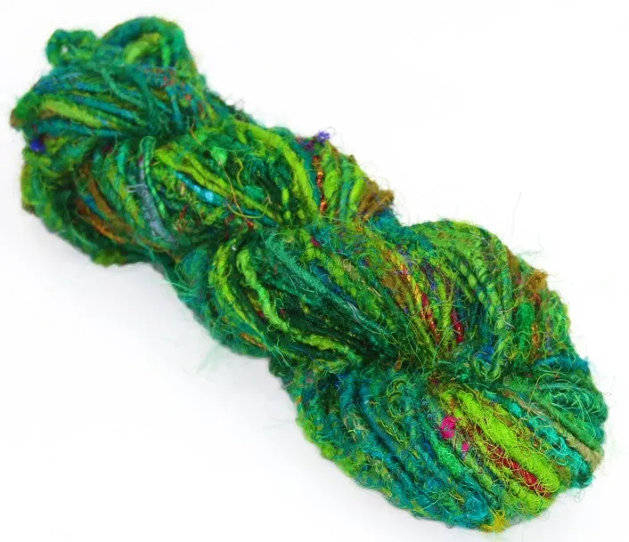 Recycled Sari Silk Yarn