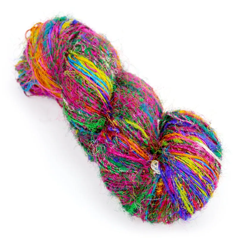 Recycled Sari Silk Yarn