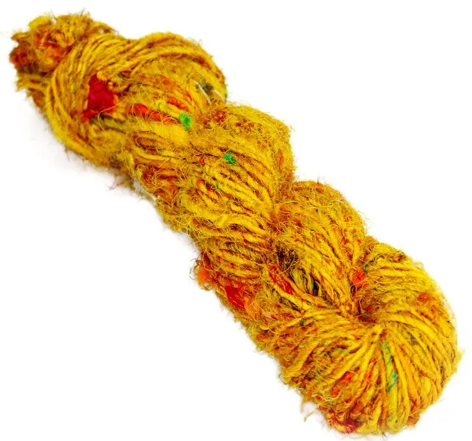 Recycled Sari Silk Yarn