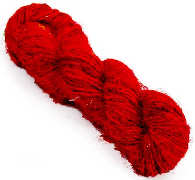 Recycled Sari Silk Yarn