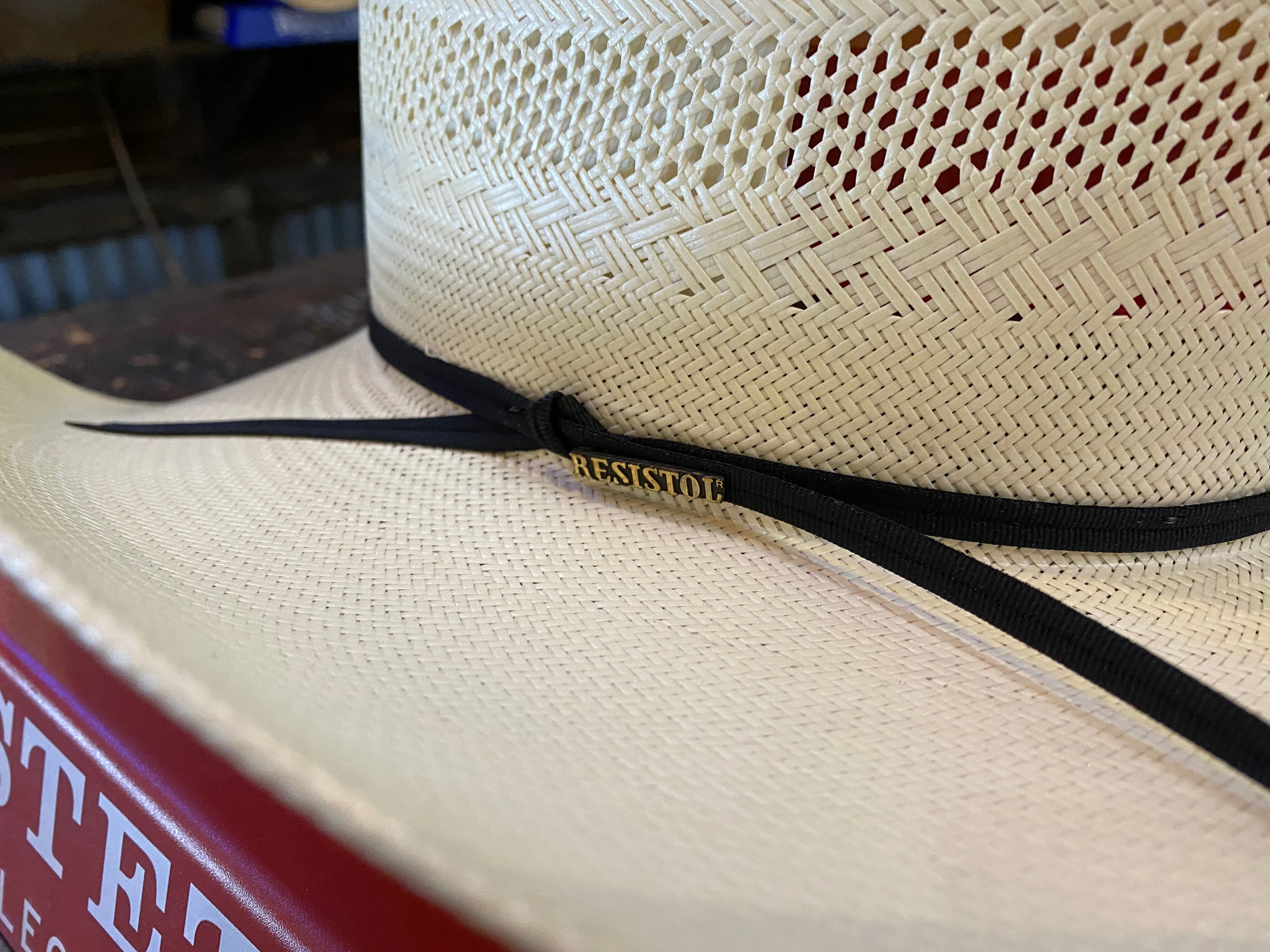 Resistol Men's USTRC Big Money Natural Straw Hat