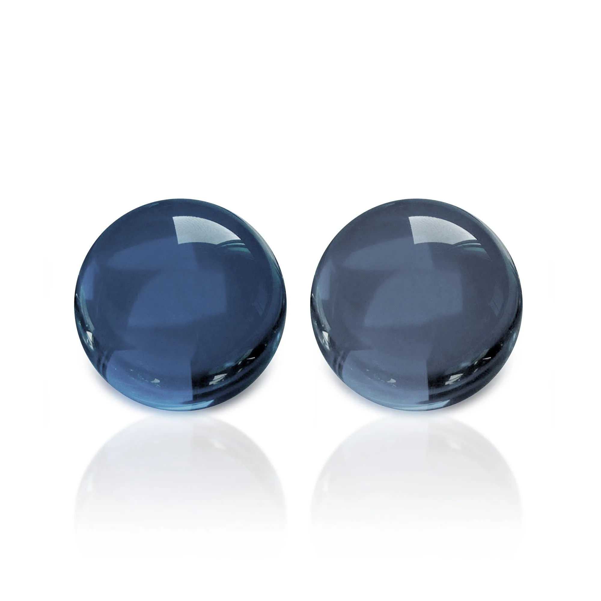 Ruby Pearl Co - Blue Sapphire - 6mm - 2 Pack