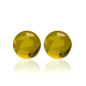 Ruby Pearl Co - Yellow Sapphire - 5mm - 2 Pack