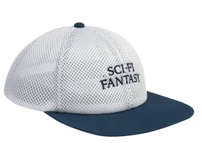Sci-Fi Fantasy Logo Cap - White