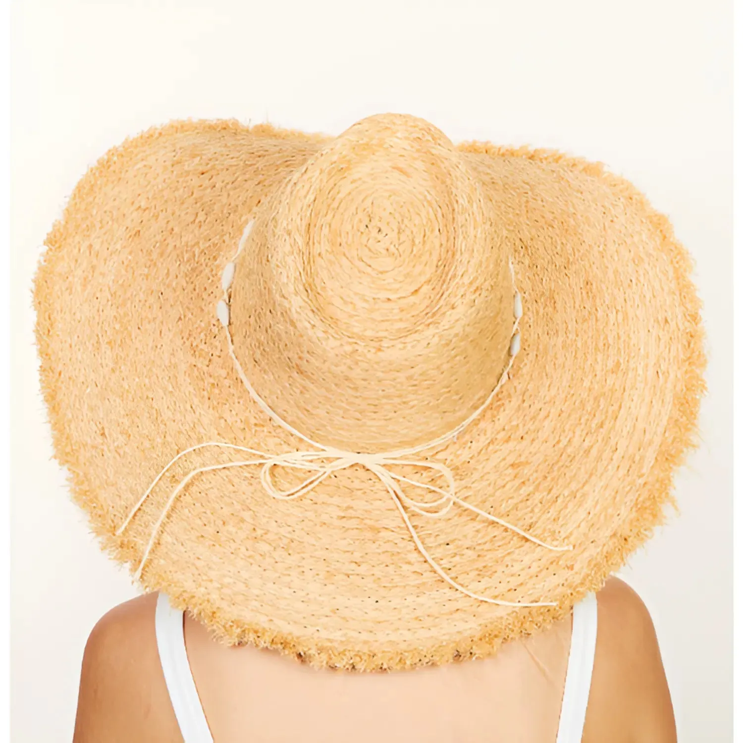 Shell Braid Cowrie Sun Hat