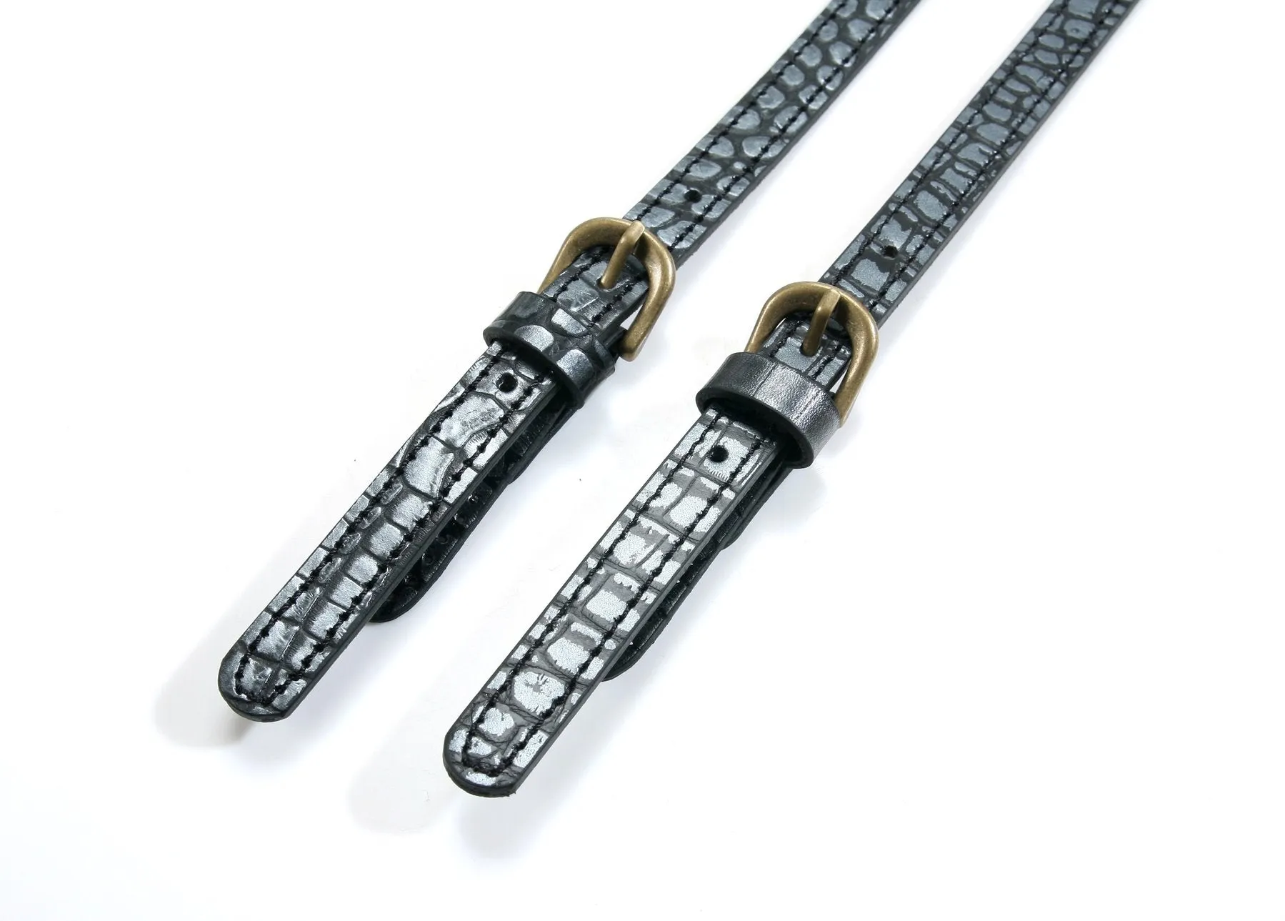 Shoulder Bag Straps: 28" Genuine Leather (2 Straps)