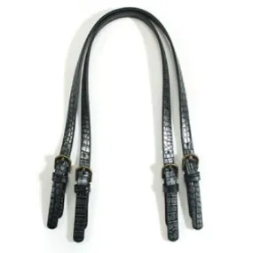 Shoulder Bag Straps: 28" Genuine Leather (2 Straps)