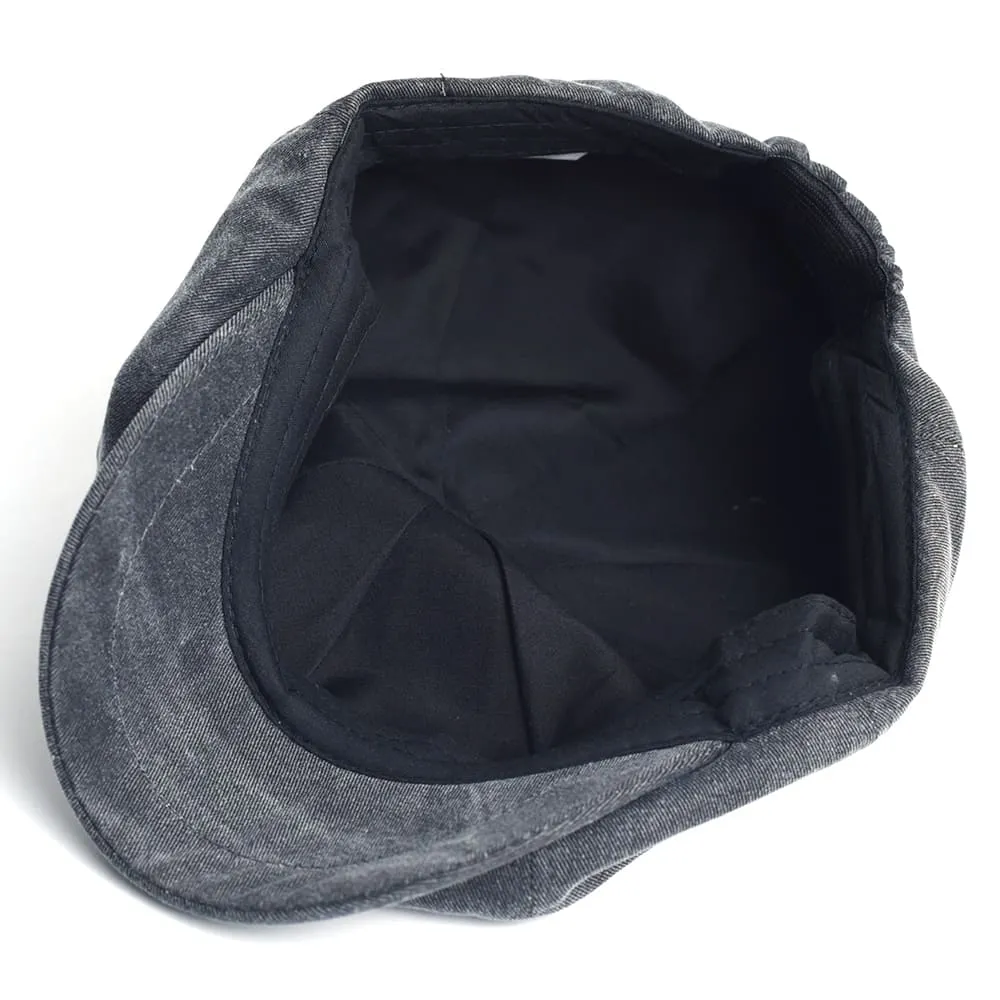 Stamford Vintage Cotton Newsboy Cap
