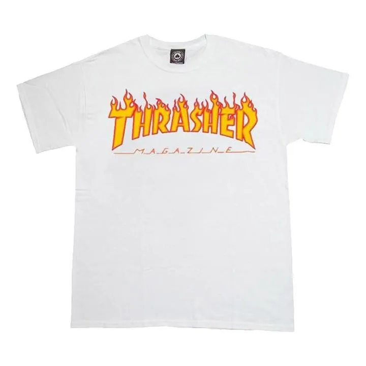 THRASHER FLAME LOGO T-SHIRT