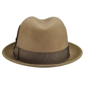 Tino Wool LiteFelt Fedora - Camel