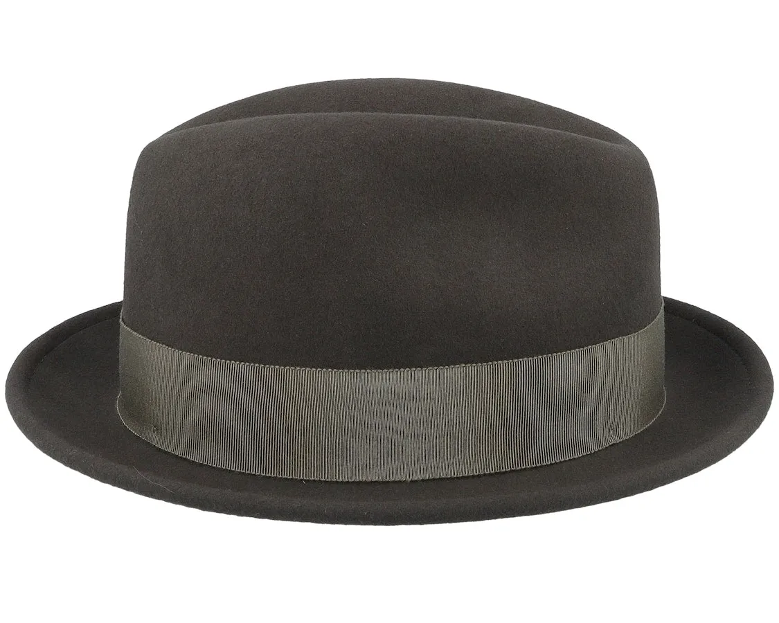Tino Wool LiteFelt Fedora - Grey