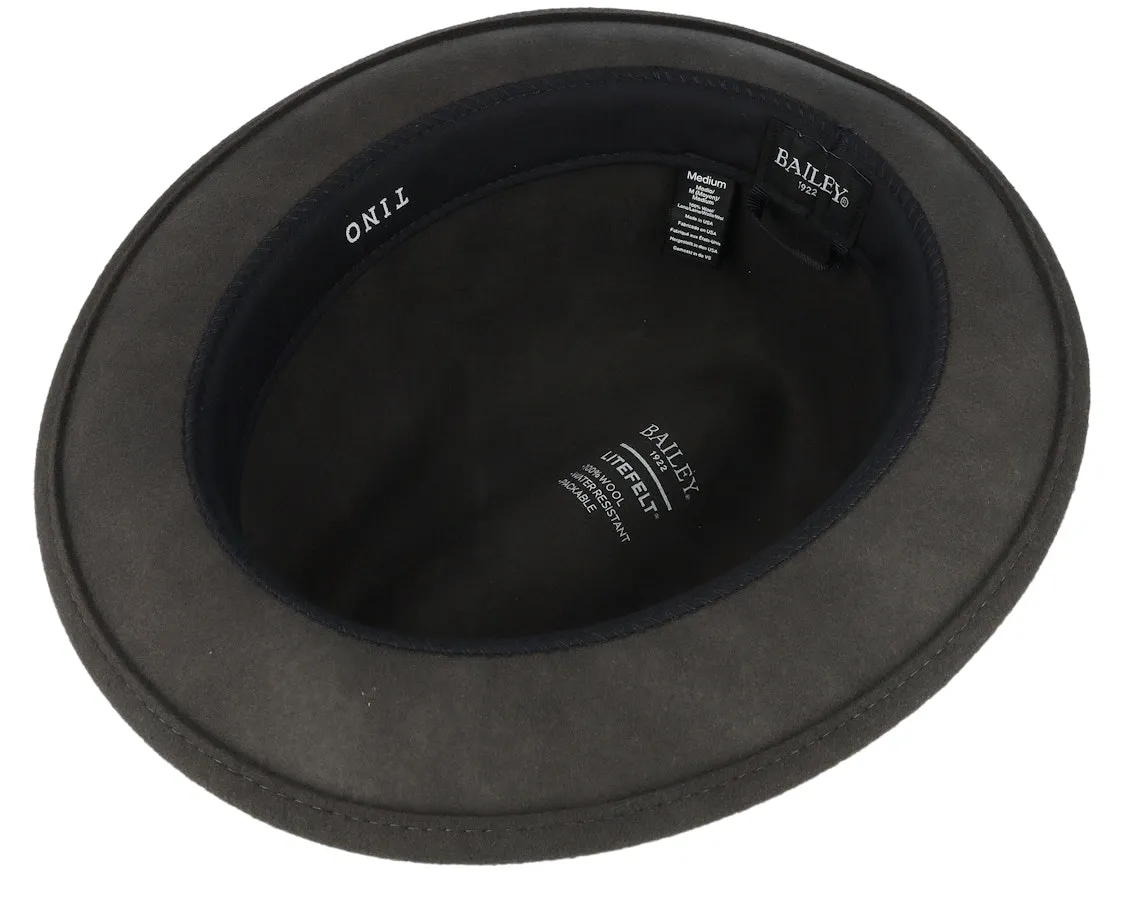 Tino Wool LiteFelt Fedora - Grey